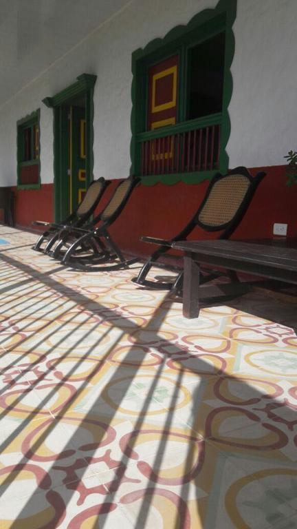 Hostal Casa De Los Taitas Salento Eksteriør billede