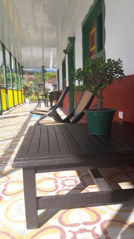 Hostal Casa De Los Taitas Salento Eksteriør billede