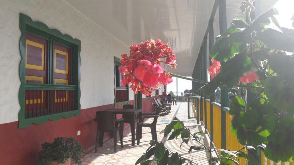 Hostal Casa De Los Taitas Salento Eksteriør billede