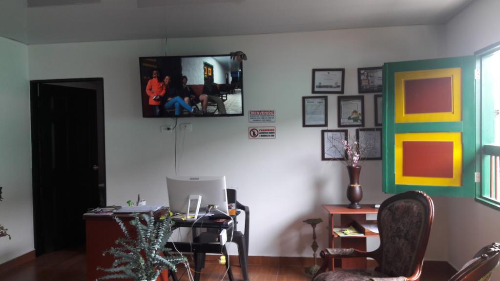 Hostal Casa De Los Taitas Salento Eksteriør billede