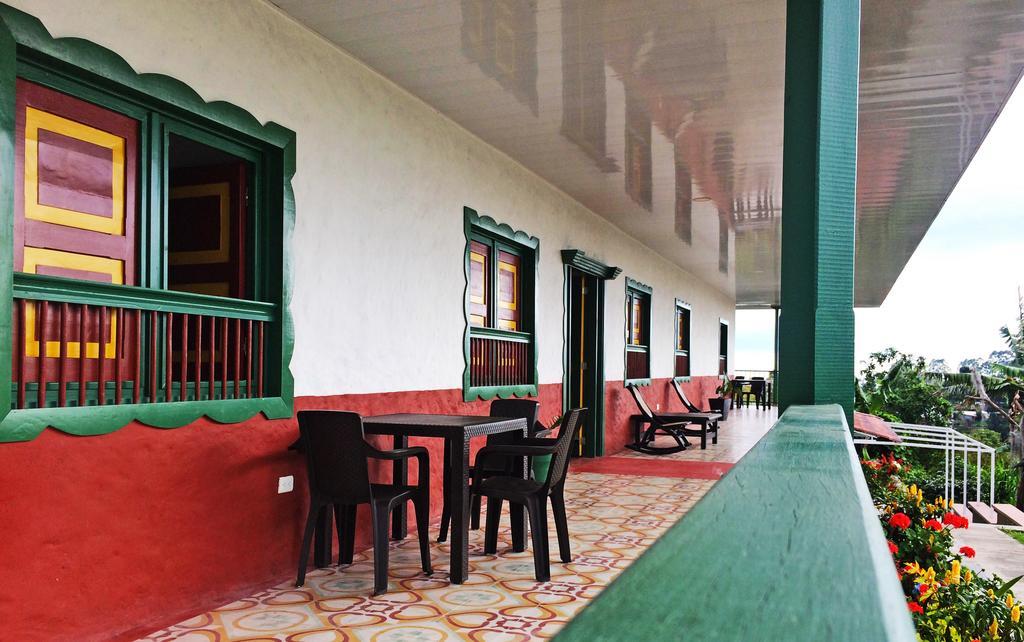 Hostal Casa De Los Taitas Salento Eksteriør billede