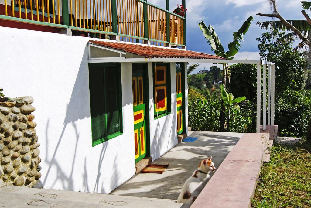 Hostal Casa De Los Taitas Salento Eksteriør billede