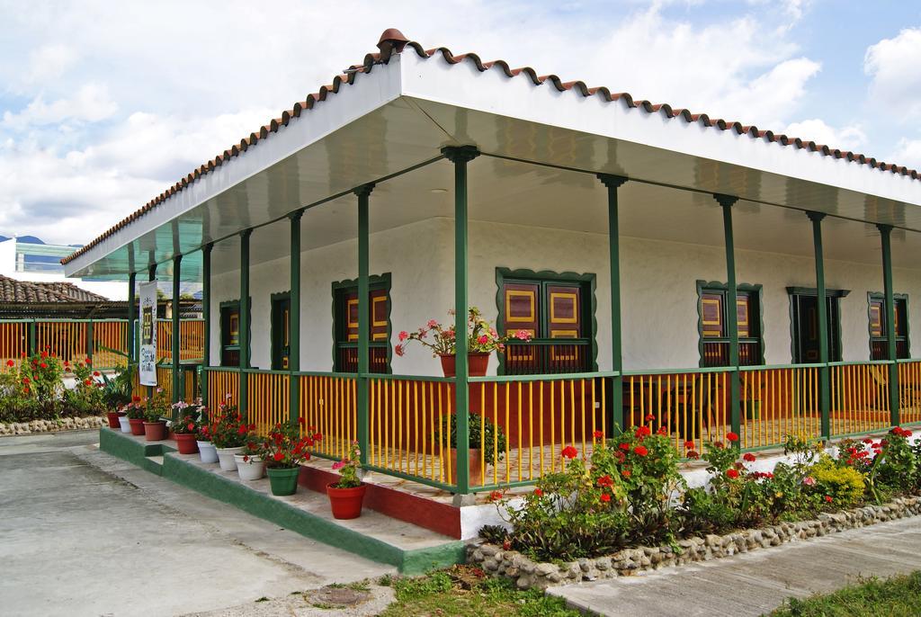 Hostal Casa De Los Taitas Salento Eksteriør billede