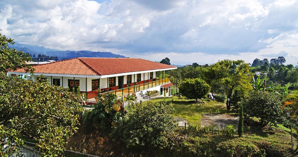 Hostal Casa De Los Taitas Salento Eksteriør billede