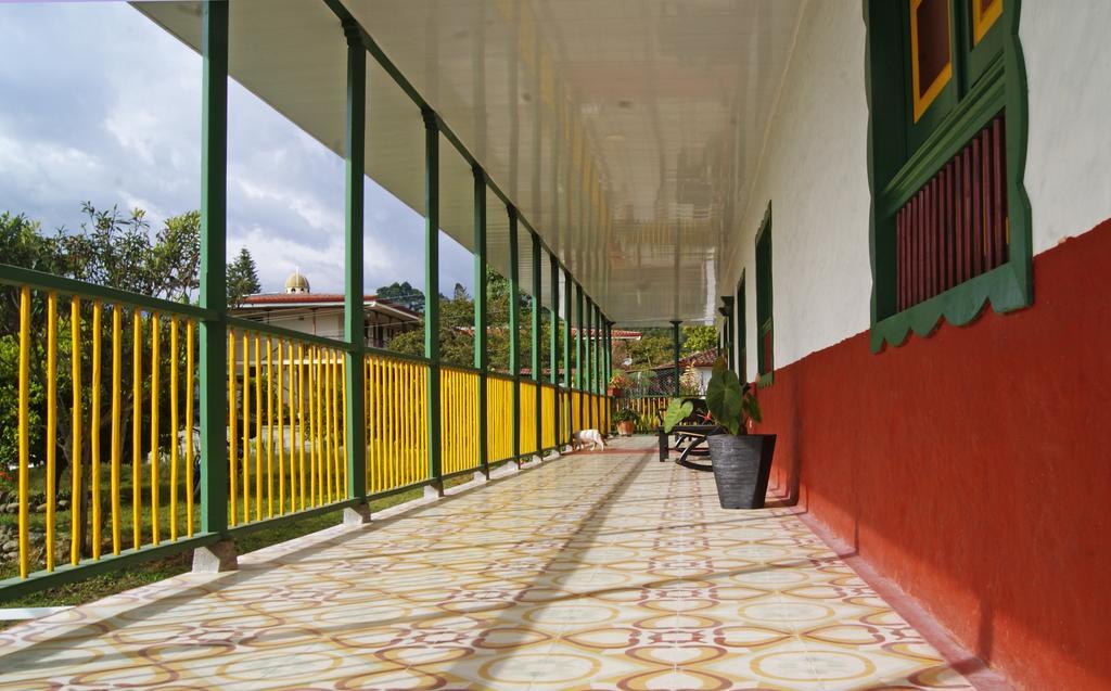 Hostal Casa De Los Taitas Salento Eksteriør billede