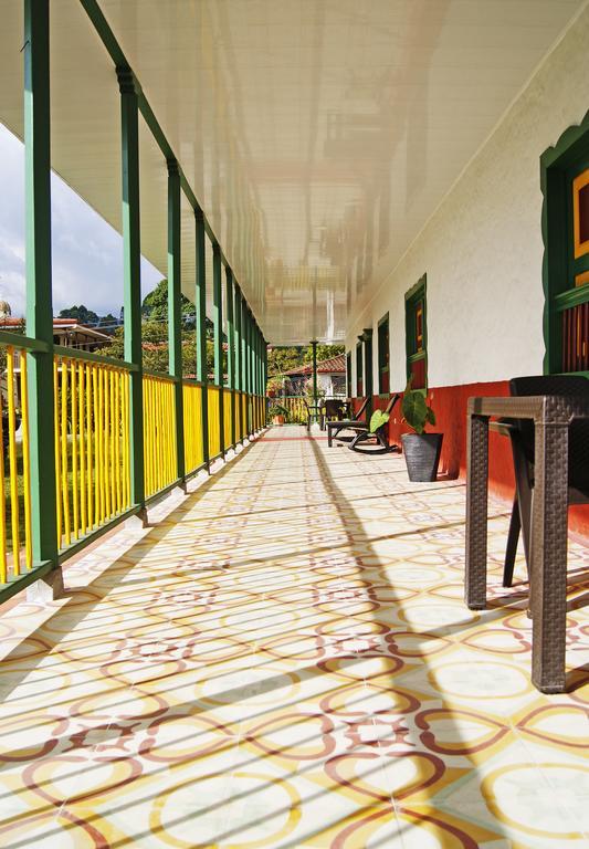 Hostal Casa De Los Taitas Salento Eksteriør billede