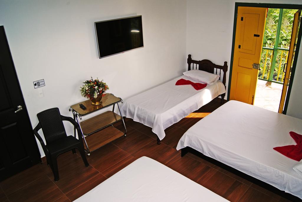 Hostal Casa De Los Taitas Salento Eksteriør billede