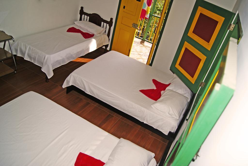 Hostal Casa De Los Taitas Salento Eksteriør billede