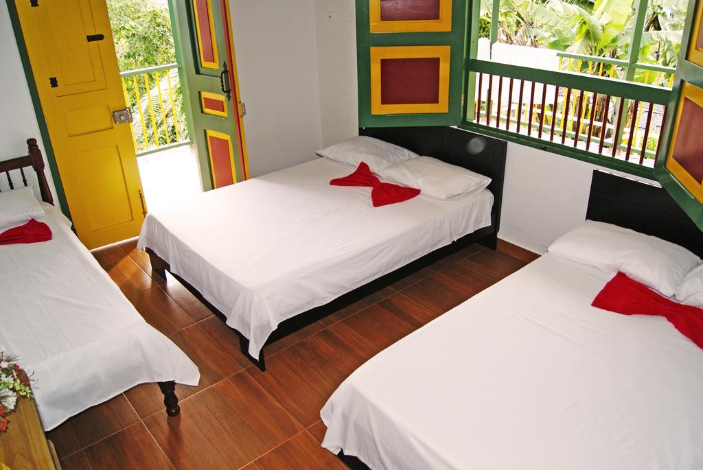 Hostal Casa De Los Taitas Salento Eksteriør billede