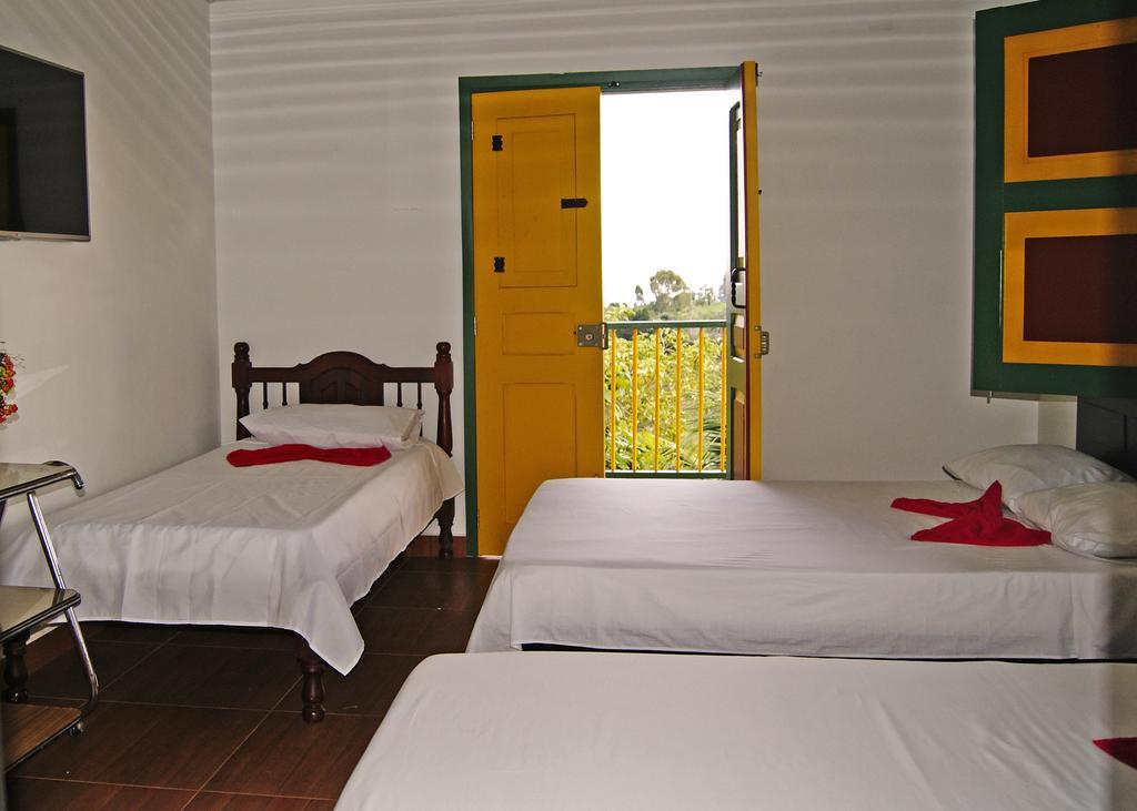 Hostal Casa De Los Taitas Salento Eksteriør billede