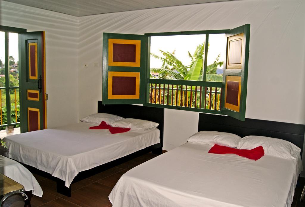 Hostal Casa De Los Taitas Salento Eksteriør billede