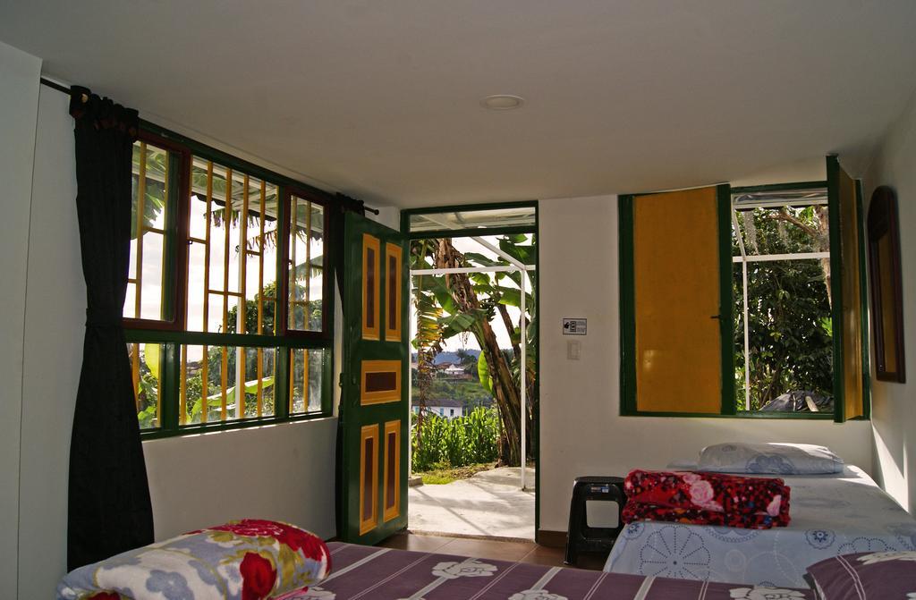 Hostal Casa De Los Taitas Salento Eksteriør billede